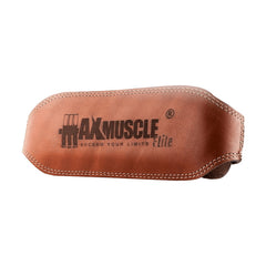 Max Muscle Leather Belt Brown - 115cm