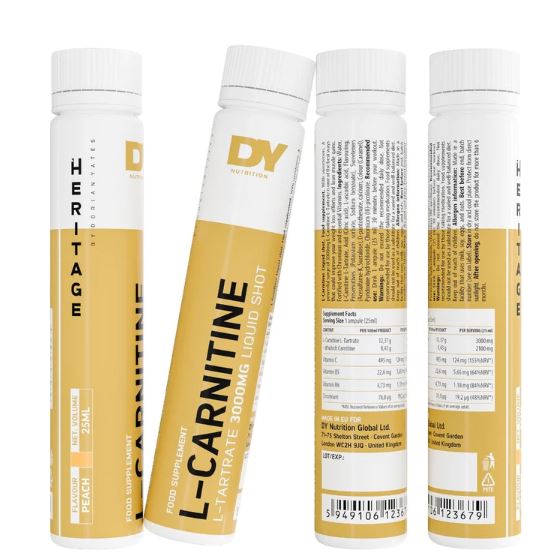 Dy Nutrition Heritage L-carnitine 3000 Mg L-carnitine-25Ml.-1Serv.-Peach