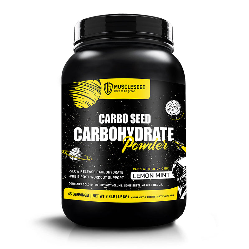 Muscleseed Carbo Seed Carbohydrate Powder-45Serv.-1.5KG-Lemon Mint