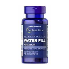 Puritan's Pride Water Pill With Potassium-50Serv.-50Coated Caplets