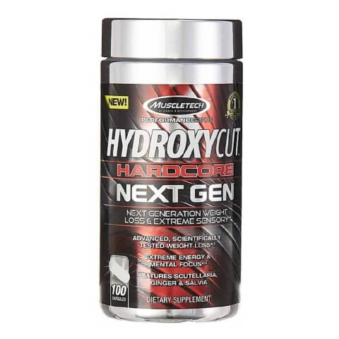 Muscletech HydroxyCut Hardcore Next Gen-50Serv.-100Caps.
