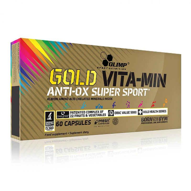 Olimp Sport Nutrition Gold Vita-Min Anti-ox Super Sport-30Serv.-60Caps