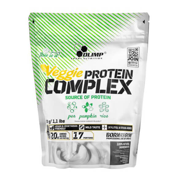 Olimp Sport Nutrition Veggie Protein Complex-17Serv.-500G-Chocolate