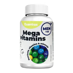 Quamtrax Mega Vitamins Men+40-30Serv.-60Caps